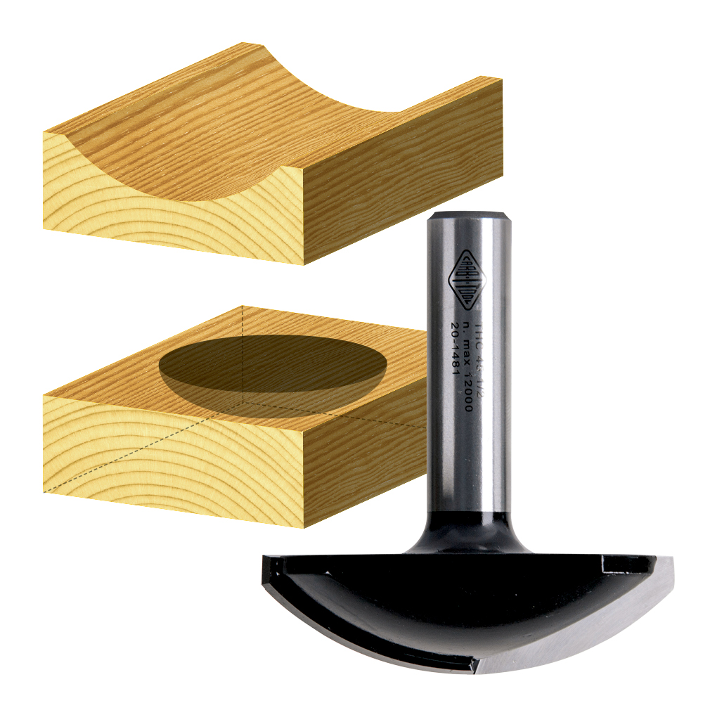 Half Core Box Bit Carbitool